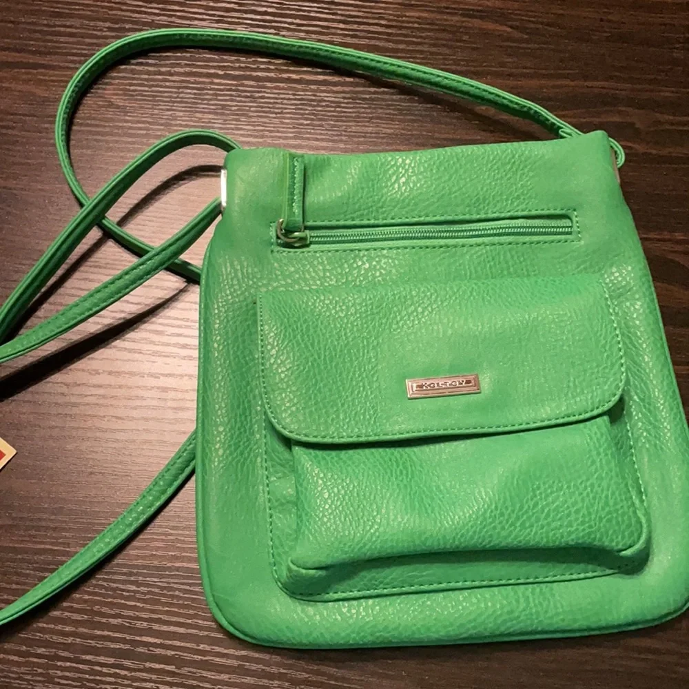 KOLTOV,‎ green crossbody/shoulder bag